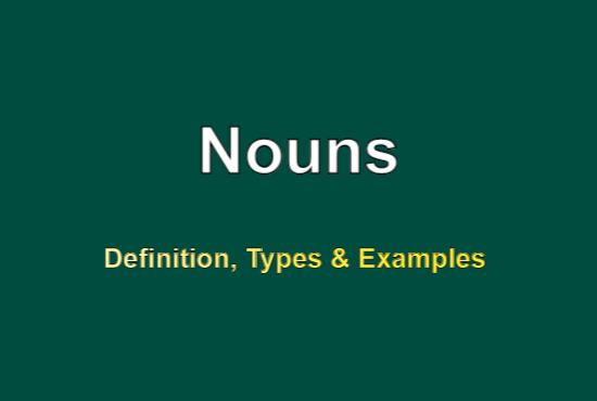 what is the meaning of noun